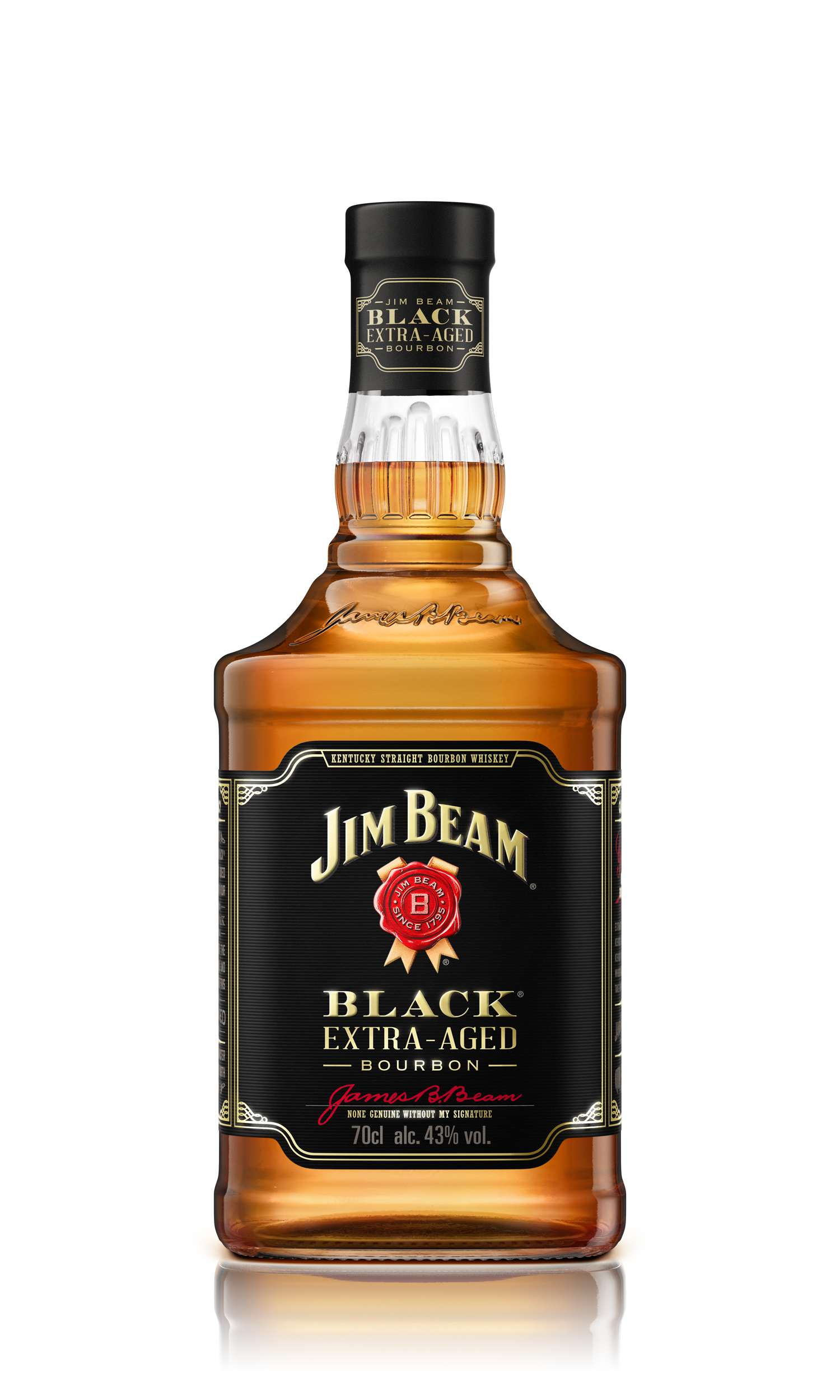 Jim Beam Black Extra-Aged Kentucky Straight Bourbon Whisky 700mL Jim Beam Black Extra-Aged Kentucky Straight Bourbon Whisky 700mL